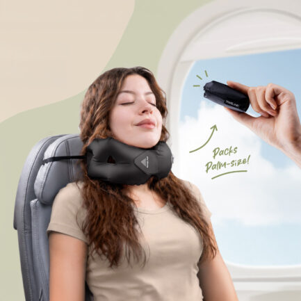 A-Nap Air｜たった 40g、手のひらに収まるトラベルピローで、旅の眠りが生まれ変わる