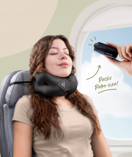 A-Nap Air｜たった 40g、手のひらに収まるトラベルピローで、旅の眠りが生まれ変わる