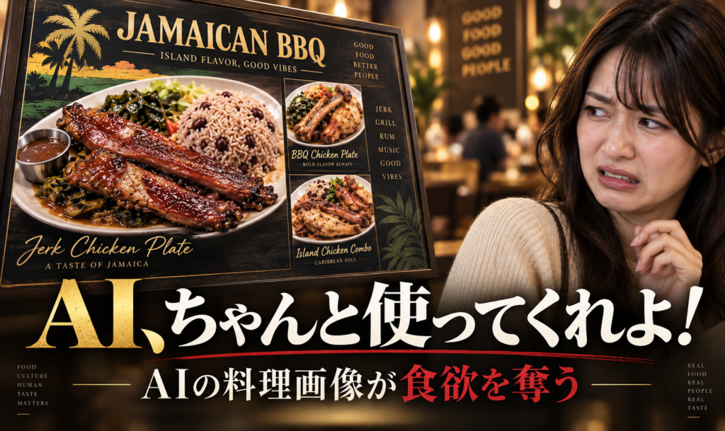 AI、使うならちゃんと使ってくれよ！ AI生成の料理写真がレストランメニューを侵食、客の食欲を奪う
