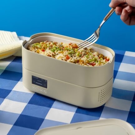 LunchOn｜冷たいも温かいも、食べたい瞬間の“おいしい温度”へ導くスマートランチボックス