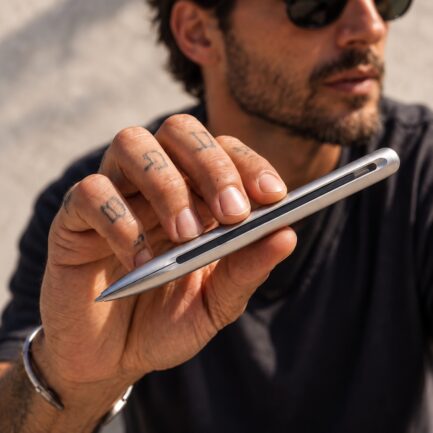 Everline One Titanium｜一本のチタンボディで「書く」を自在に変える、ミニマル筆記具